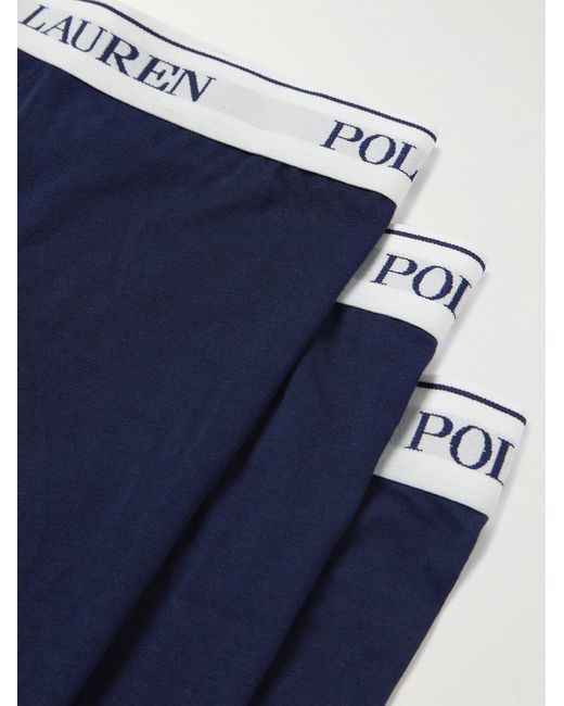 Polo Ralph Lauren Set aus drei Retropants aus Stretch-Baumwolle in Blue für Herren