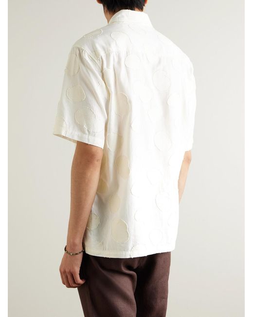 NN07 White Freddy 5715 Fil Coupé Organic Cotton Shirt for men