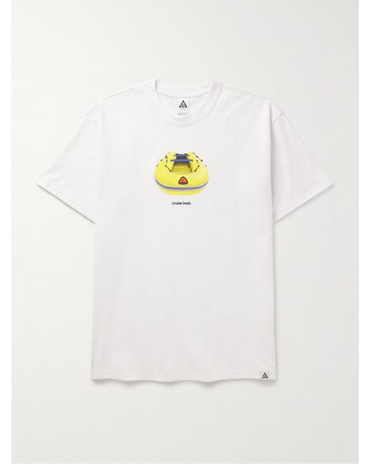 Nike Natural Acg Printed Dri-fit T-shirt for men