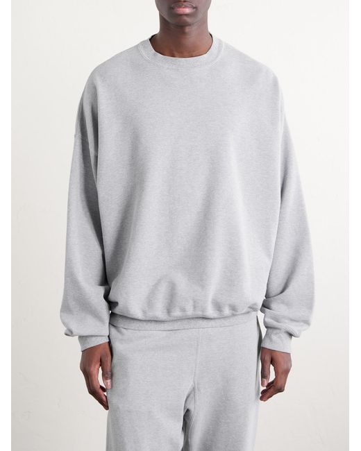 Remi Relief White Cotton-jersey Sweatshirt for men