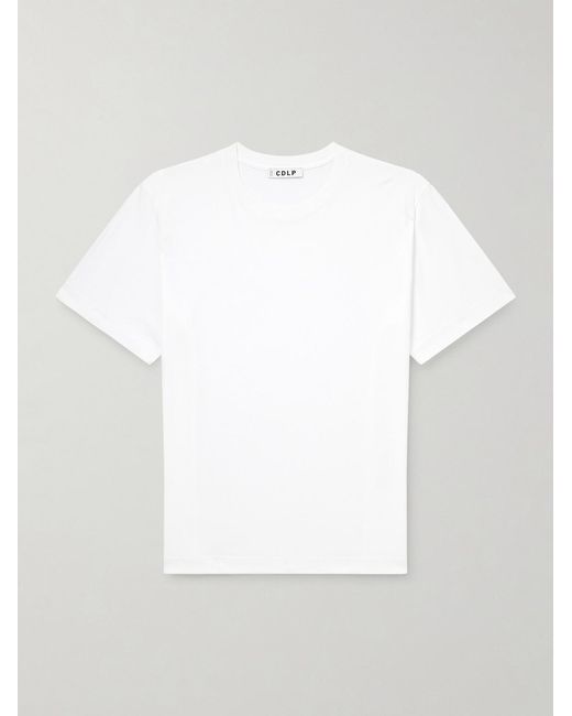 CDLP White Lyocell And Pima Cotton-Blend Jersey T-Shirt for men