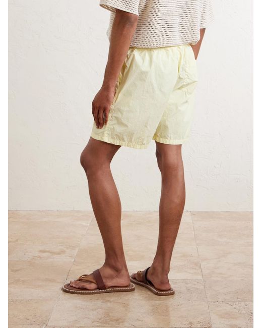 A Kind Of Guise Natural Volta Straight-Leg Shell Drawstring Shorts for men