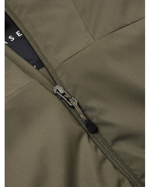 Sease Green Padded Recycled-Shell Jacket for men