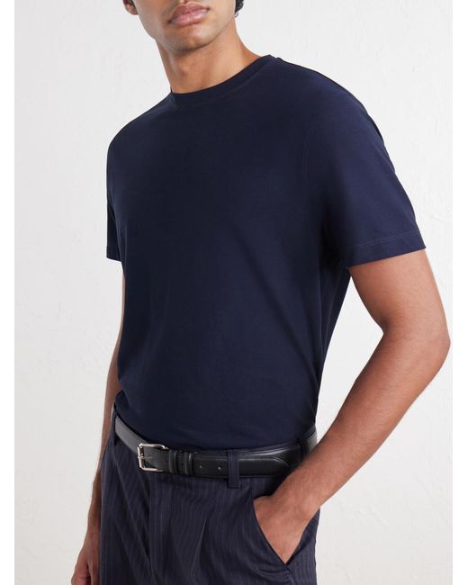 Slowear Blue Slim-Fit Icecotton Jersey T-Shirt for men