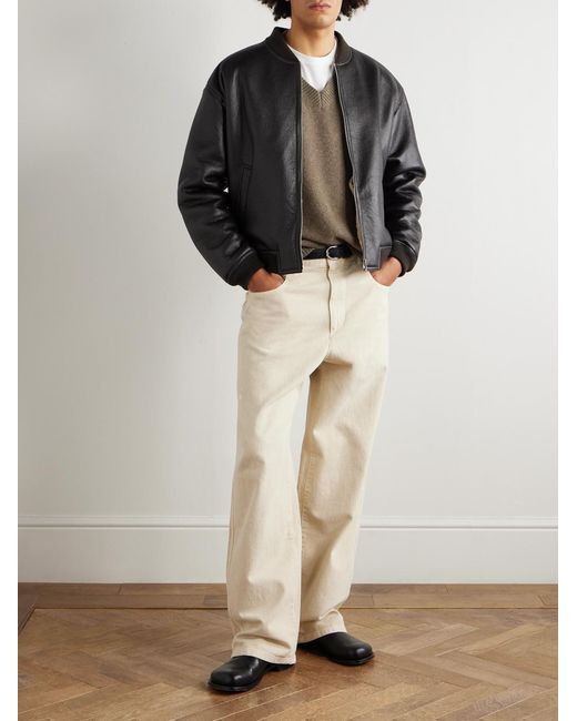 FRAME Black Shearling Jacket for men