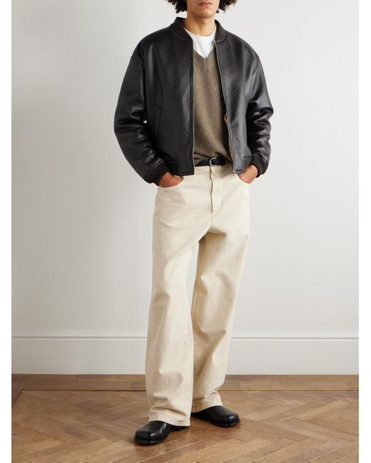 FRAME Black Shearling Jacket for men