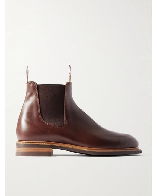 R.M.Williams Brown Urban Turnout Leather Chelsea Boots for men