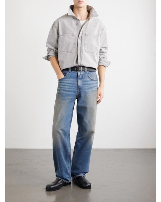 Agolde Blue Fusion Wide-Leg Jeans for men