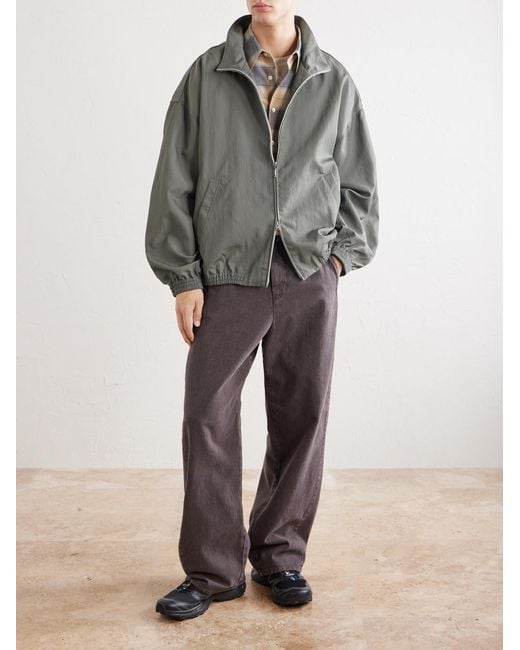 Agolde Gray Shell Blouson Jacket for men
