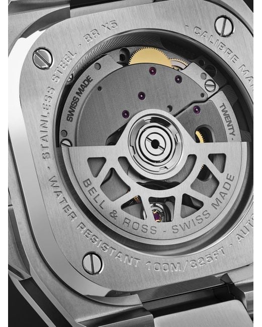 Bell & Ross BR-X5 Automatic Chronometer 41 mm Uhr aus Stahl in Black für Herren