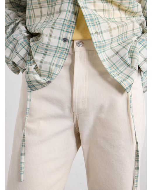 A.P.C. Natural Rescue Straight-Leg Recycled Cotton-Twill Jeans for men