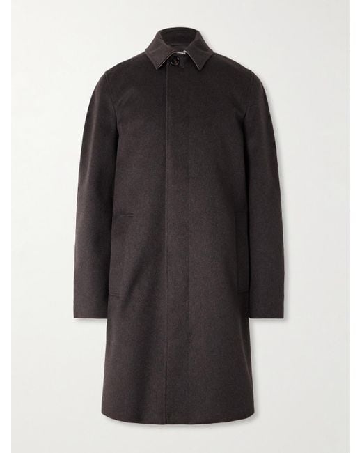 Car Coat di Burberry in Black da Uomo