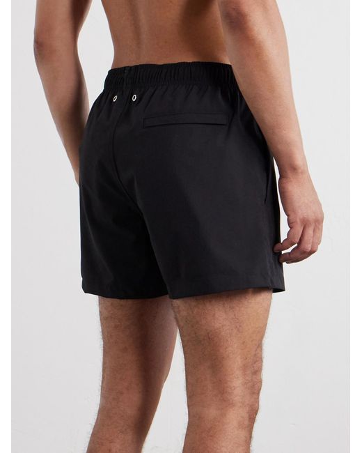 NN07 Blue Holiday 10039 Straight-Leg Short-Length Recycled-Shell Swim Shorts for men