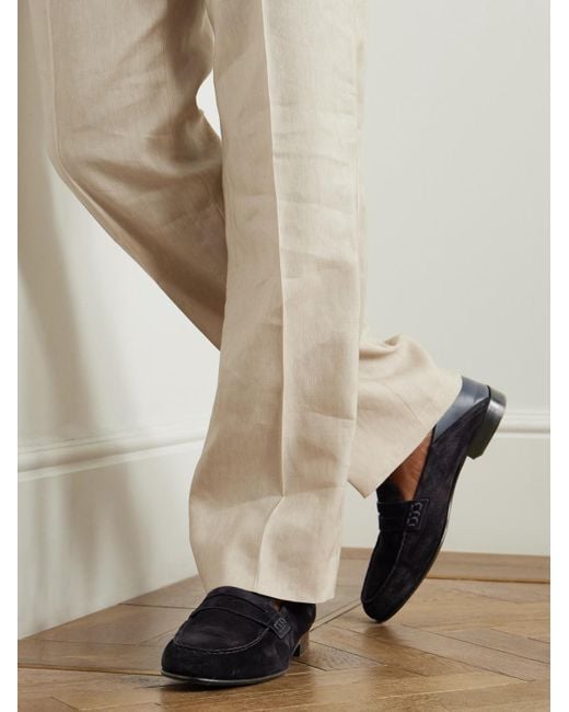 Mocassini di Manolo Blahnik in Blue da Uomo