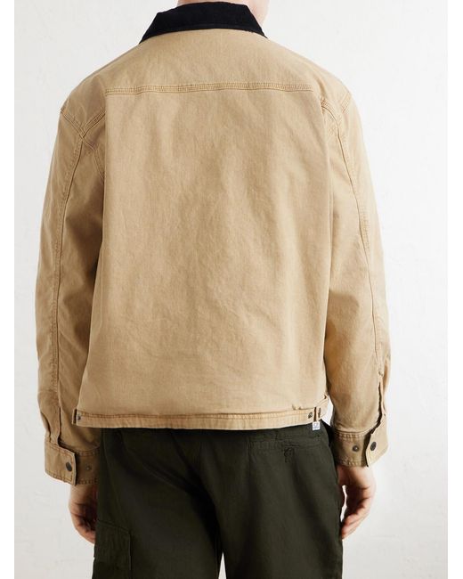 Corridor NYC Natural Utility Cotton-Blend Twill Jacket for men