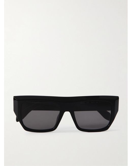 Palm Angels Black Niland D-frame Acetate Sunglasses for men