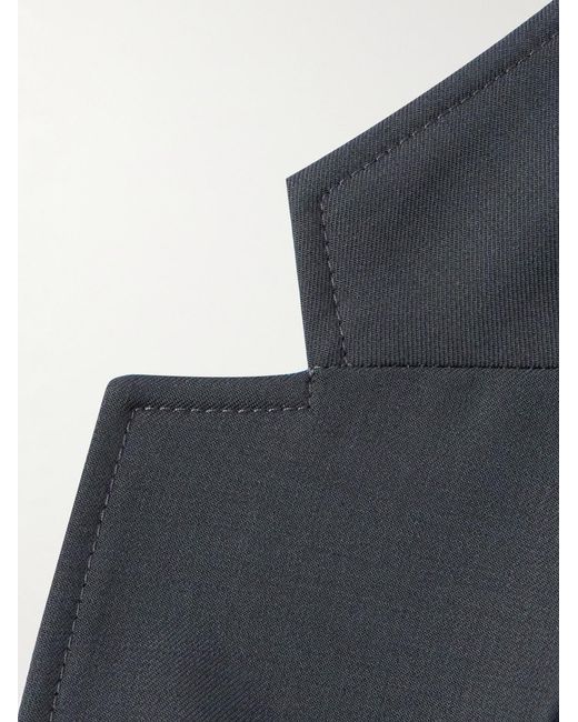 mfpen Black Wool Suit Jacket for men