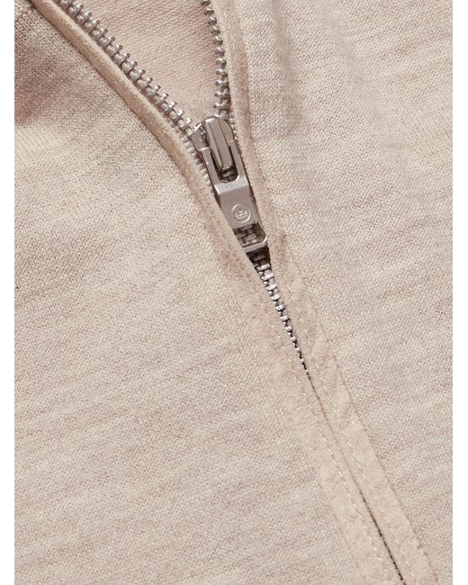 Peter Millar Natural Excursionist Flex Merino Wool-Blend Half-Zip Sweater for men