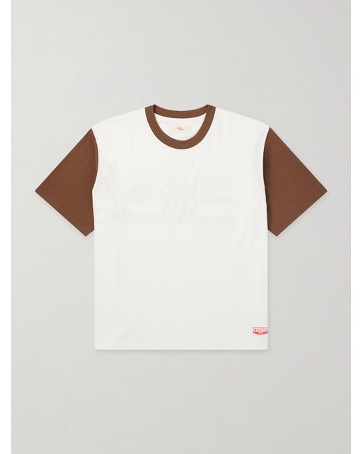 CHERRY LA Natural Safari Cotton-Jersey T-Shirt for men