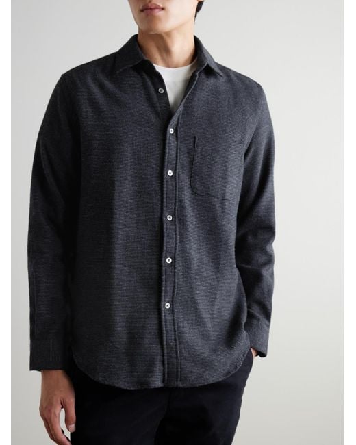 Portuguese Flannel Blue Sounds Cotton Shirt for men
