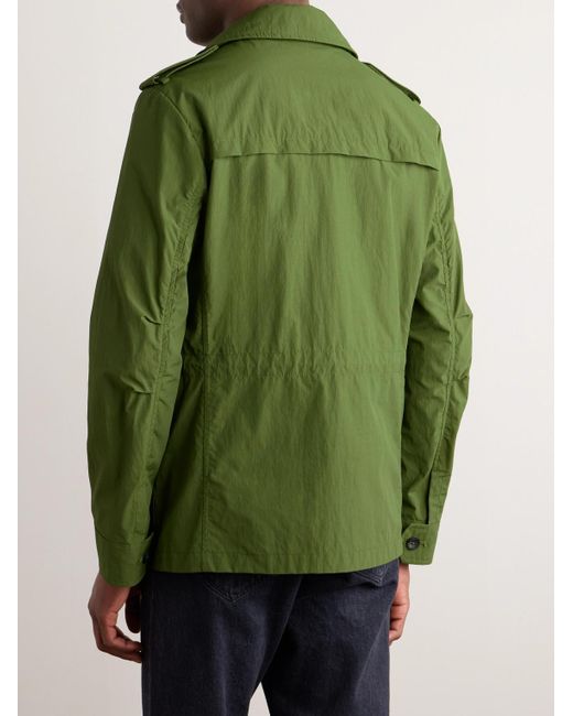 Incotex Green Montedoro Shell Jacket for men