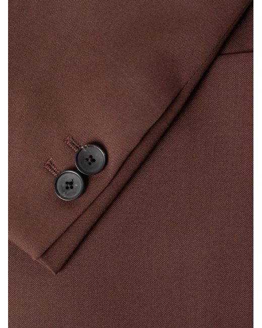Mr P. Brown Slim-Fit Wool-Twill Suit Jacket for men