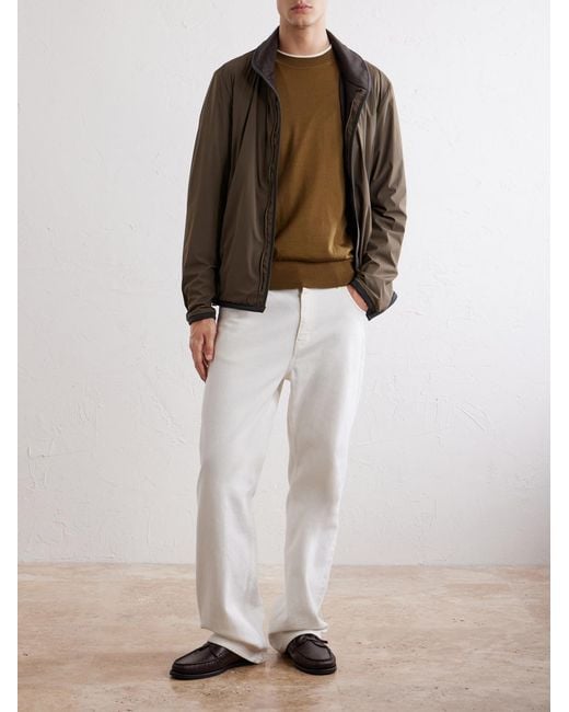 Sease Brown Jib Set Reversible Shell Jacket for men