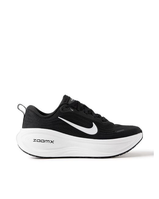 Nike Black Vomero Plus Rubber-Trimmed Mesh Sneakers for men