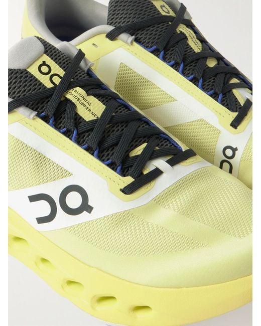 On Shoes Cloudsurfer Next Z5 Sneakers aus recyceltem Mesh mit Gummibesatz in Metallic für Herren