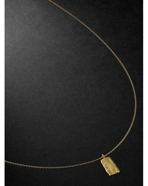 Elhanati Black Kids Palma Necklace for men