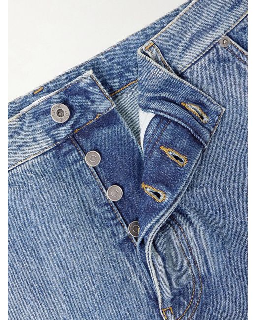 Loewe Blue Wide-Leg Baggy Jeans for men