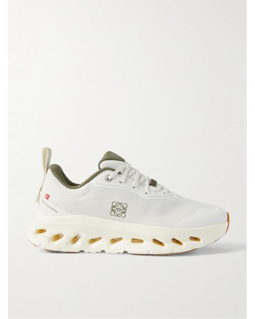 Loewe White On Cloudtilt 2.0 Stretch-Knit Sneakers for men