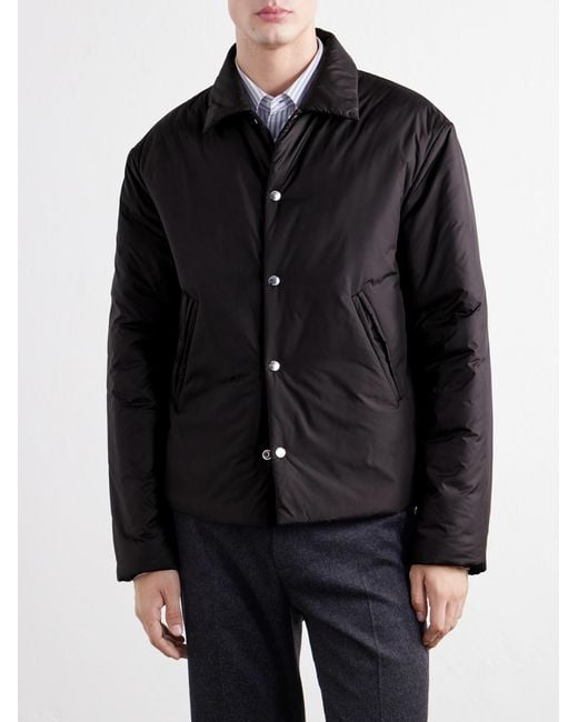 Totême  Black Shell Liner Jacket for men