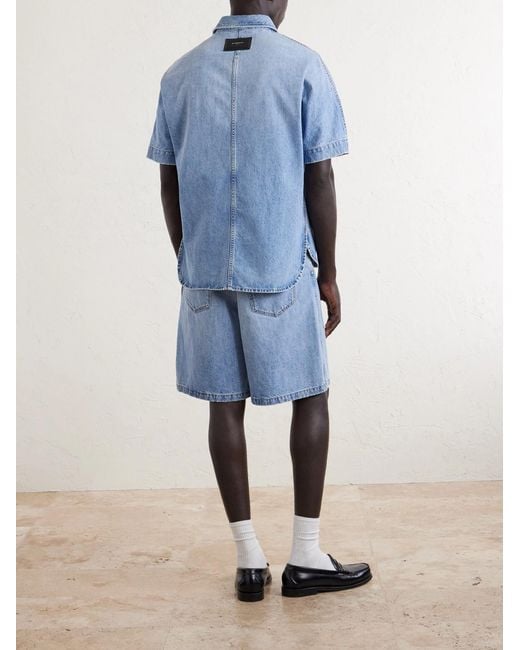 Givenchy Blue Denim Shirt for men