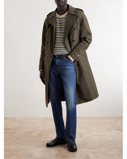 FRAME Blue Straight-Leg Jeans for men