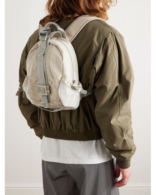 Givenchy Natural G-trail Small Nubuck And Canvas Backpack for men