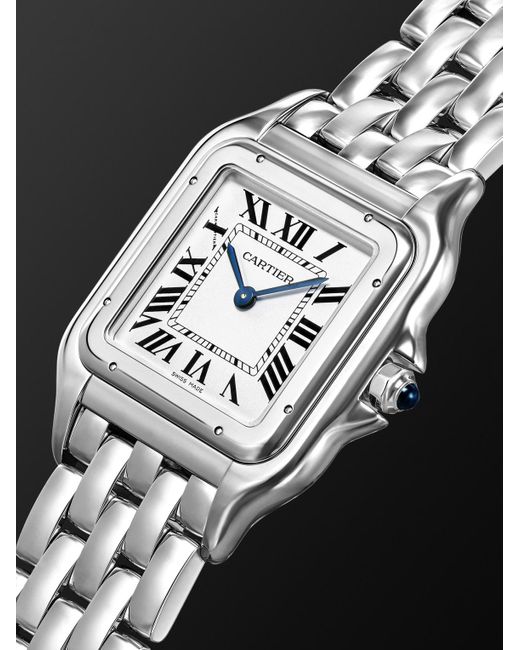 Cartier Black Panthère De Large 42Mm Stainless Steel Watch, Ref. No. W2Pn0016 for men