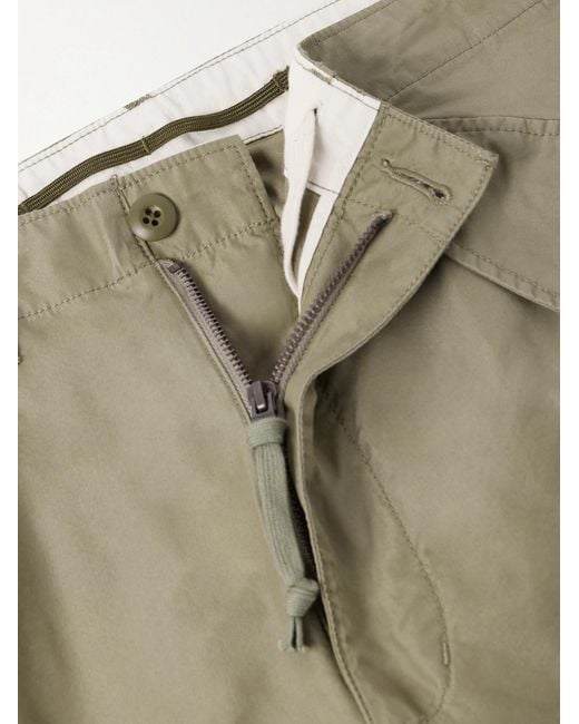 Beams Plus Natural Shell Cargo Trousers for men