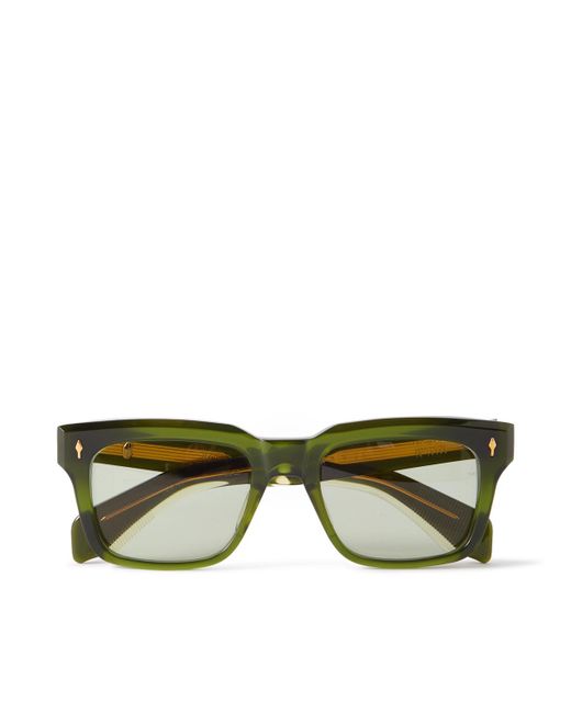 Jacques Marie Mage Green Torino D-frame Acetate Sunglasses for men
