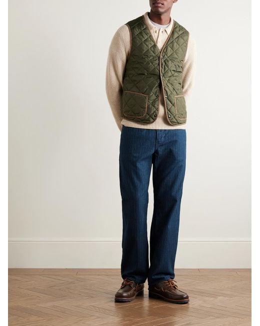 Pantaloni A Gamba Dritta di RRL in Blue da Uomo