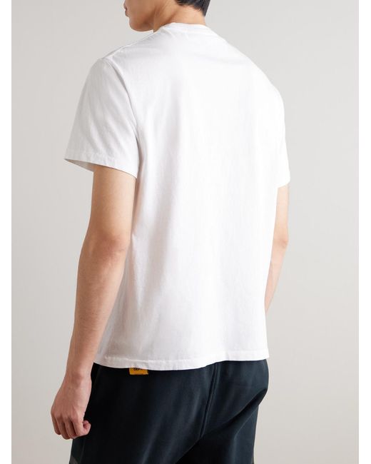 GALLERY DEPT. Natural French Lux Flocked Cotton-Jersey T-Shirt for men