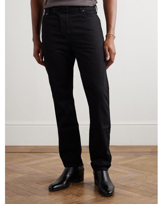 Balmain Black Straight-Leg Jeans for men