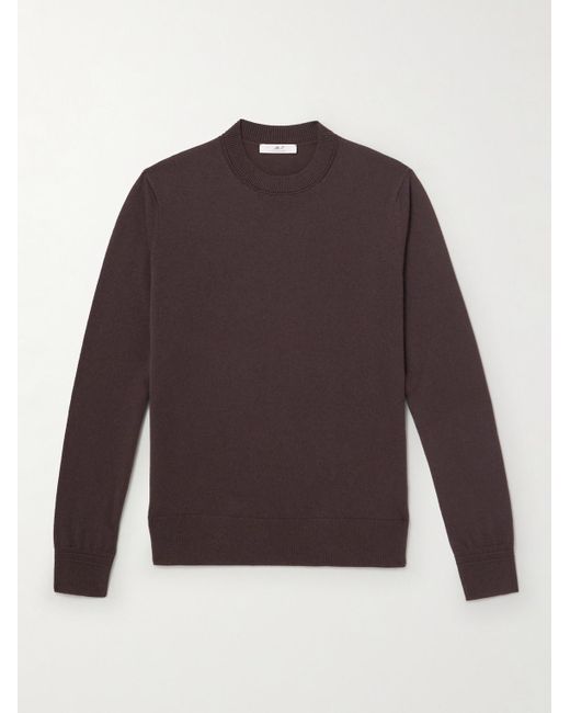 Curtis Cashmere Sweater di Mr P. in Purple da Uomo