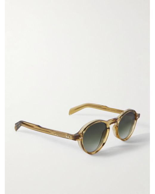 Cutler & Gross Sonnenbrille mit rundem Rahmen aus Azetat in Brown für Herren