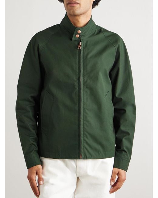 Private White V.c. Harrington-Jacke aus Baumwoll-Ventile® in Green für Herren