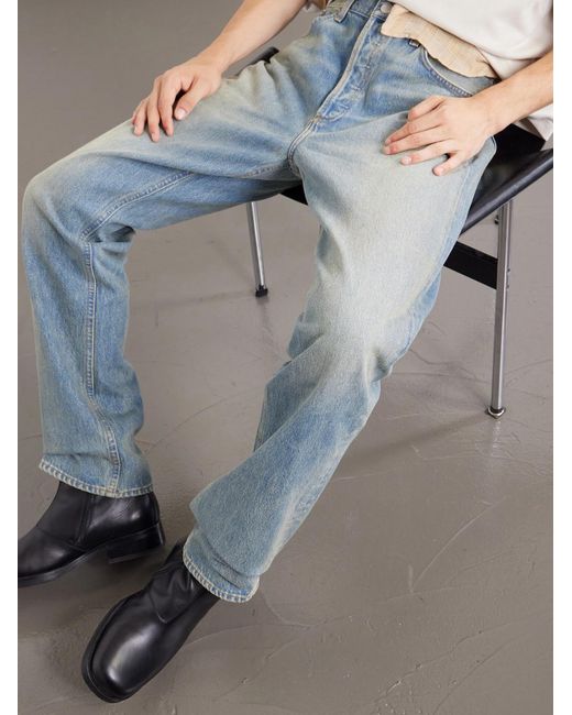 Agolde Blue 90's Straight-leg Jeans for men