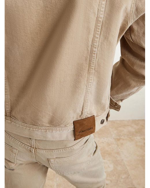 Tom Ford Natural Denim Jacket for men