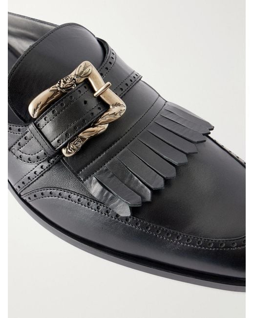 Enfants Riches Deprimes White Oxford Leather Loafers for men