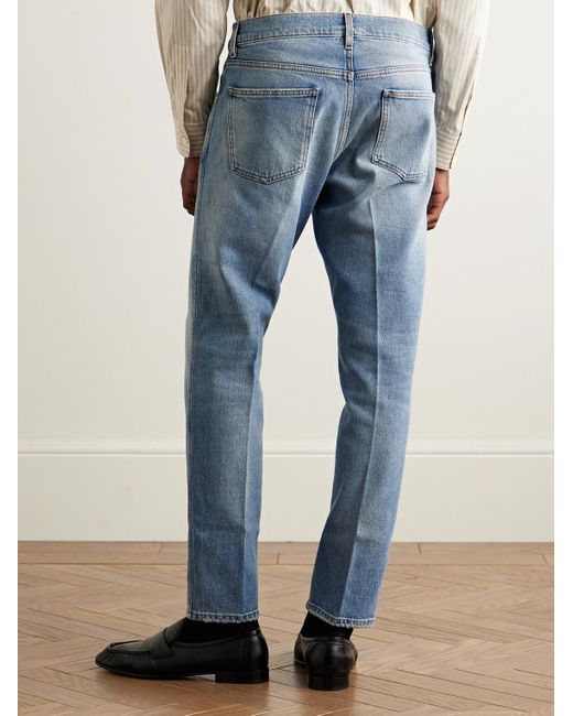 Lardini Blue Slim-Fit Straight-Leg Jeans for men