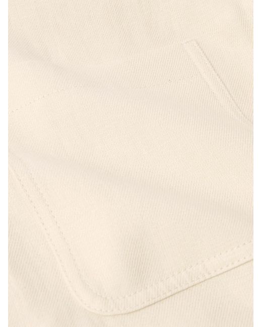 Loro Piana Natural Evando Linen-Twill Overshirt for men